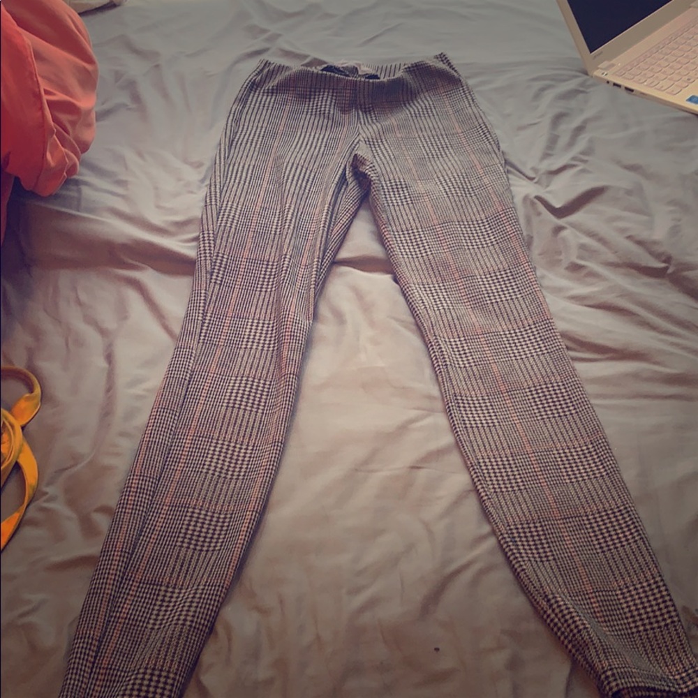 plaid pants